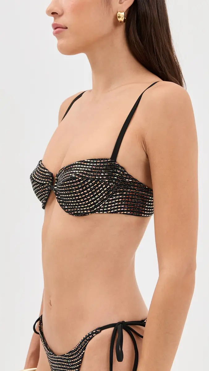 Peixoto Lara Bikini Top Black Beauty | Thumbnail 4 Peixoto Lara Bikini Top Black Beauty | Thumbnail 4