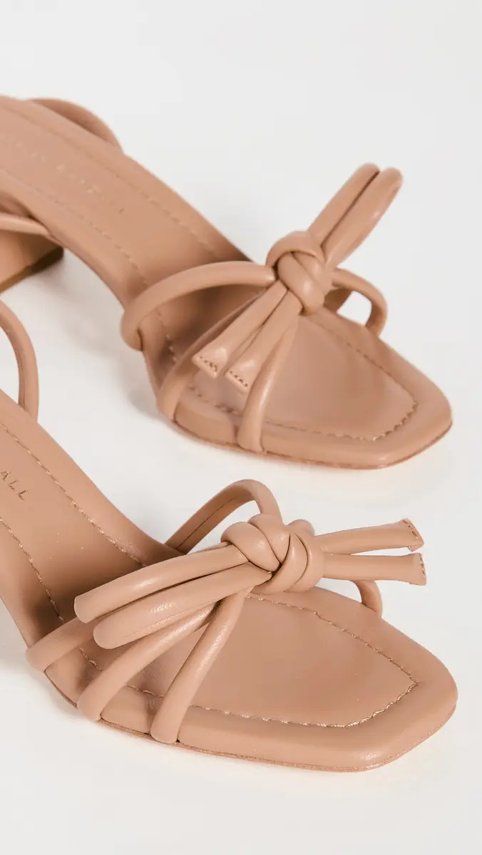 Loeffler Randall Mikel Leather Bow Mid-Heel Sandals | Thumbnail 6 Loeffler Randall Mikel Leather Bow Mid-Heel Sandals | Thumbnail 6