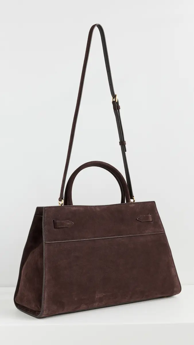 Veronica Beard Large Dash Bag Espresso One Size | Thumbnail 4 Veronica Beard Large Dash Bag Espresso One Size | Thumbnail 4