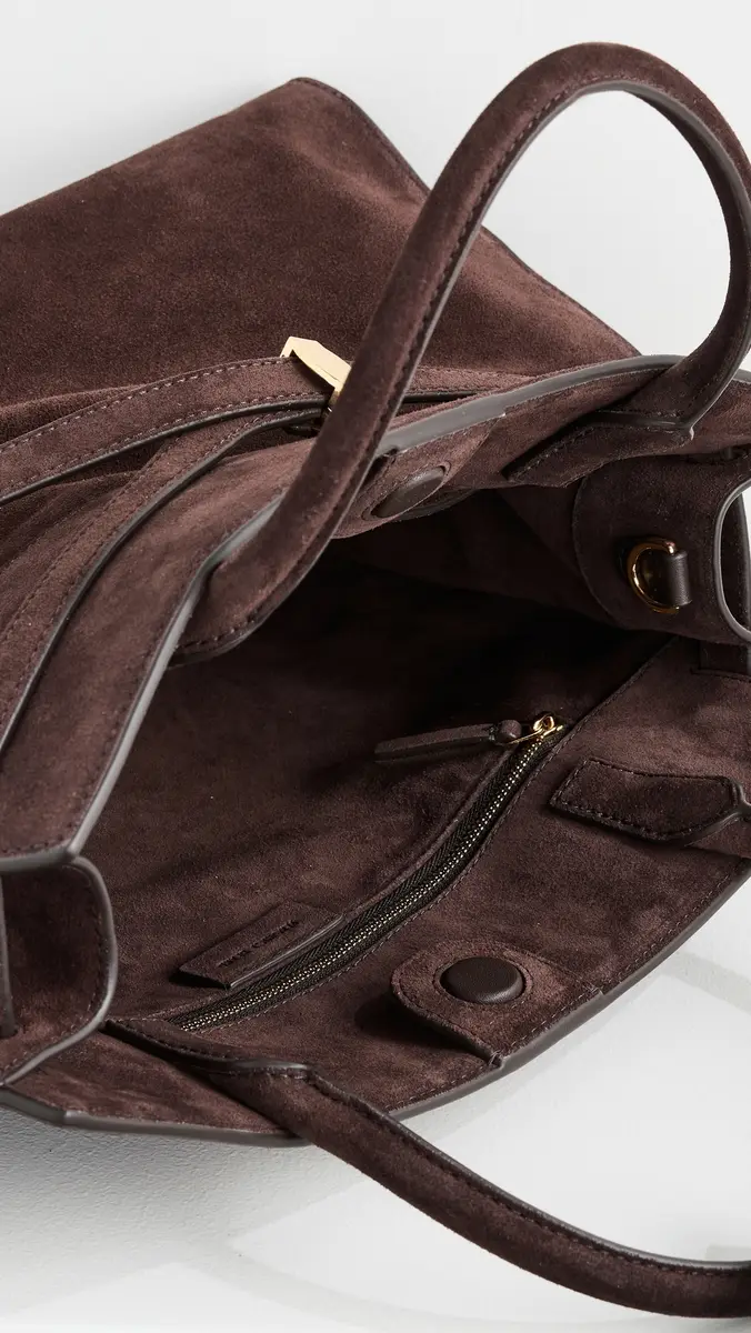 Veronica Beard Large Dash Bag Espresso One Size | Thumbnail 6 Veronica Beard Large Dash Bag Espresso One Size | Thumbnail 6