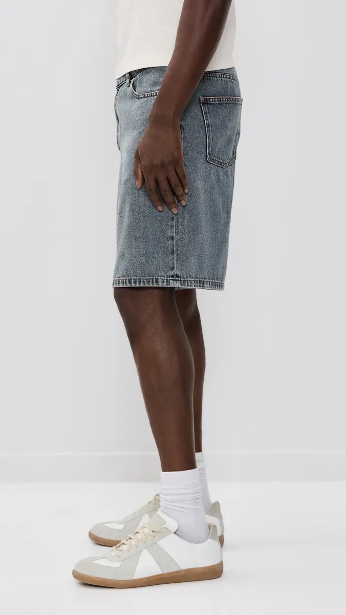 Les Deux Ryder Ice Blue Denim Shorts 9 Light Indigo Wash | Thumbnail 5 Les Deux Ryder Ice Blue Denim Shorts 9 Light Indigo Wash | Thumbnail 5