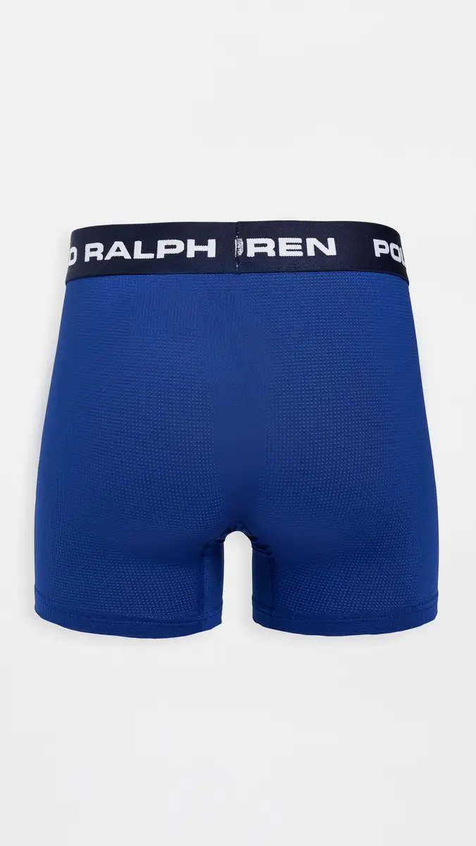 Polo Ralph Lauren Underwear Perfect Pouch Mesh Boxer Briefs 3 Pack | Thumbnail 4 Polo Ralph Lauren Underwear Perfect Pouch Mesh Boxer Briefs 3 Pack | Thumbnail 4