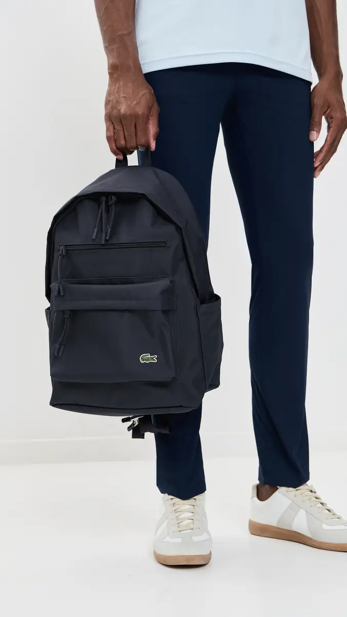 Lacoste Neocroc Backpack Navy One Size | Thumbnail 4 Lacoste Neocroc Backpack Navy One Size | Thumbnail 4