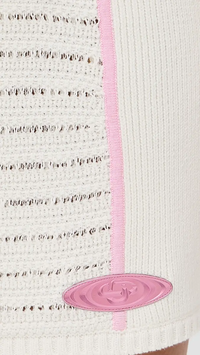 Casablanca Bourgeoise Girl Skirt Cream | Thumbnail 6 Casablanca Bourgeoise Girl Skirt Cream | Thumbnail 6