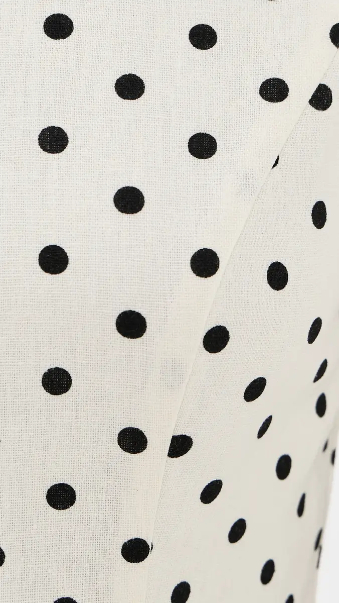 WAYF Arielle Boat Neck Top Polka Dot | Thumbnail 6