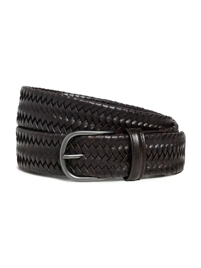 Leather Woven Belt Leather Woven Belt