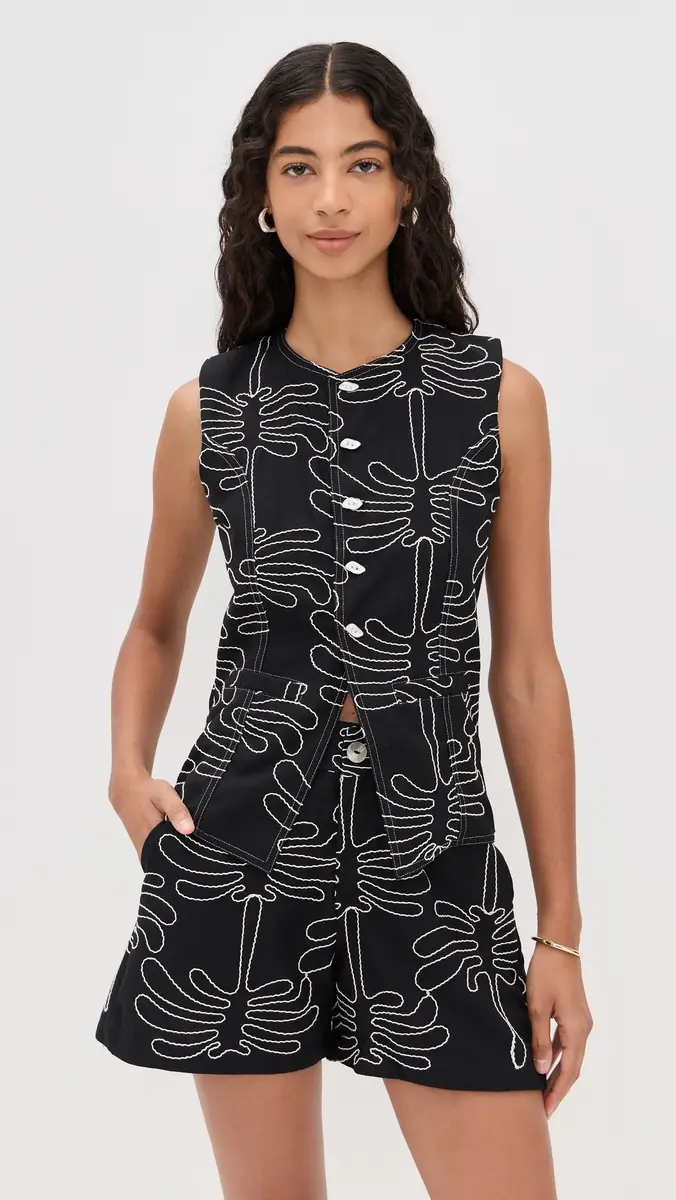 Palmacea Nina Praia Shirt Praia Black | Thumbnail 2 Palmacea Nina Praia Shirt Praia Black | Thumbnail 2