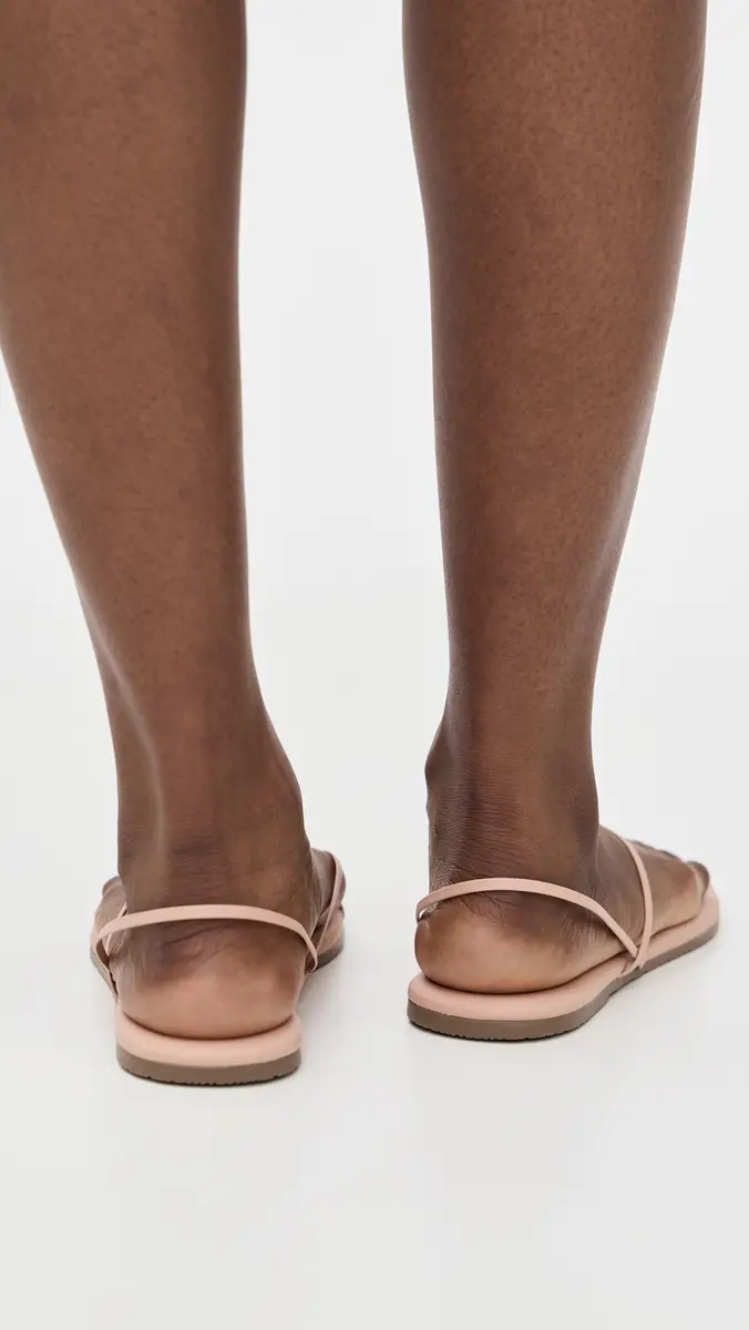 TKEES Square Toe Millie Sandals Nude Beach | Thumbnail 5