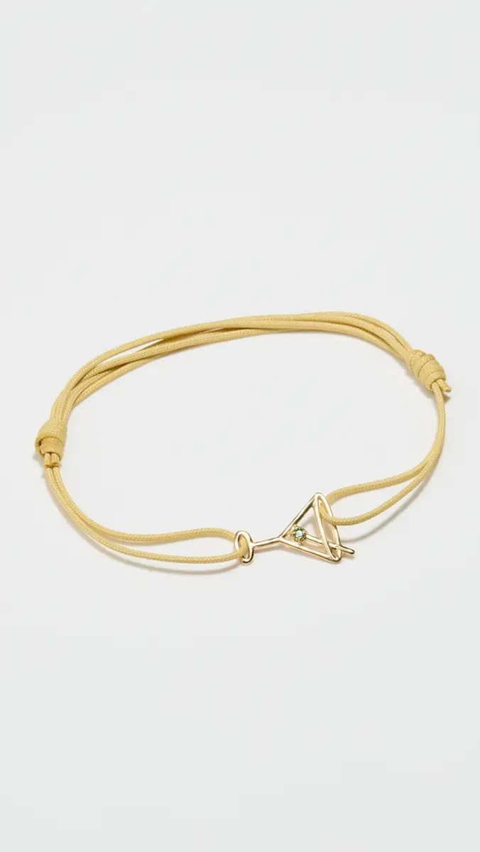 ALIITA Martini Esmeralda Bracelet Yellow Gold One Size | Thumbnail 2