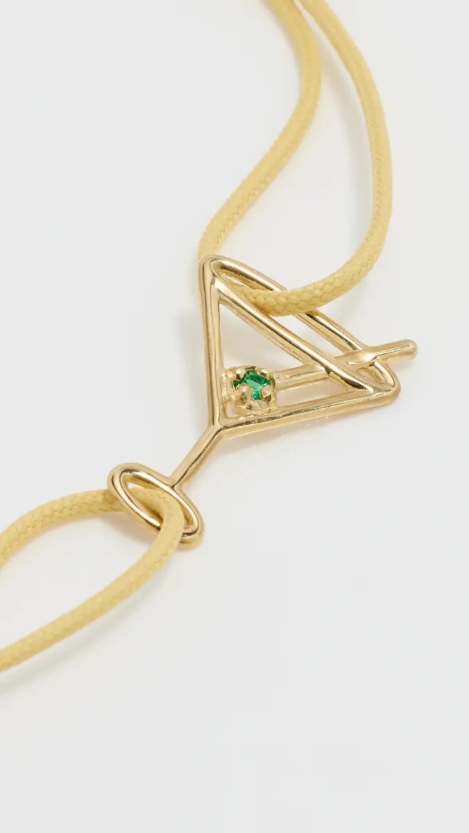 ALIITA Martini Esmeralda Bracelet Yellow Gold One Size | Thumbnail 5