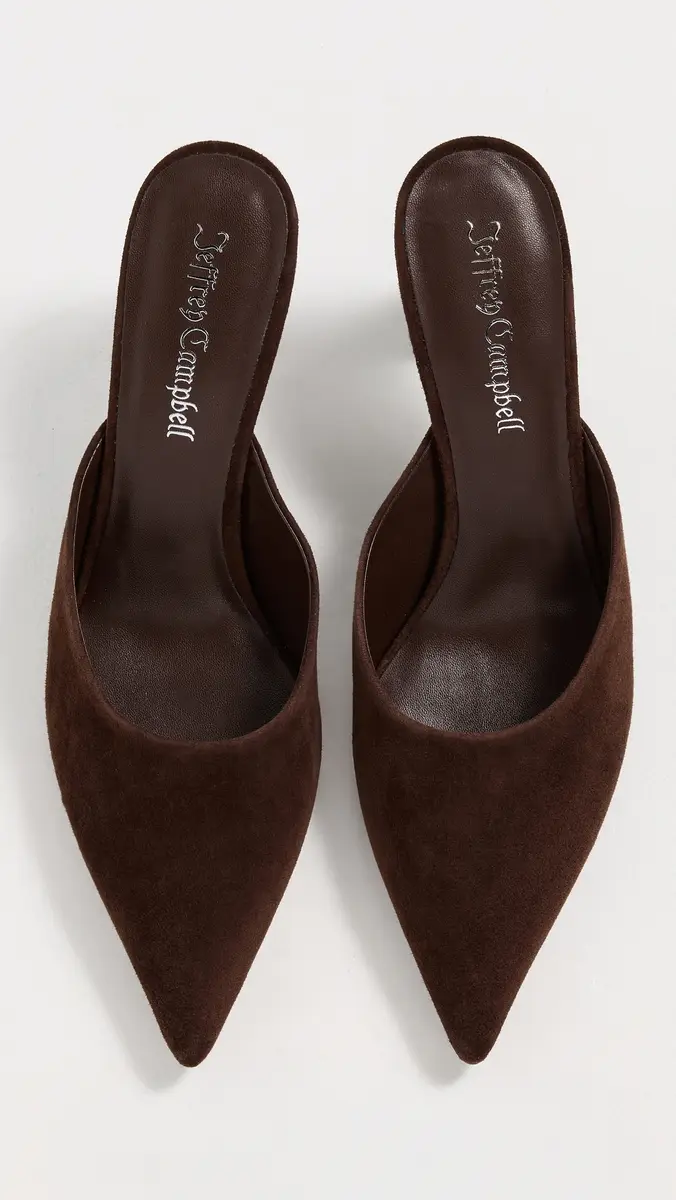 Jeffrey Campbell Unamused Heels Brown Suede | Thumbnail 5 Jeffrey Campbell Unamused Heels Brown Suede | Thumbnail 5