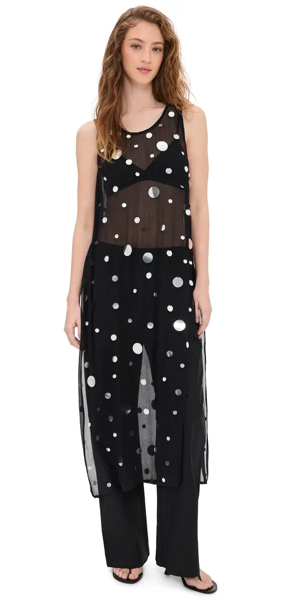 CHAN LUU Chloe Sequin Tunic