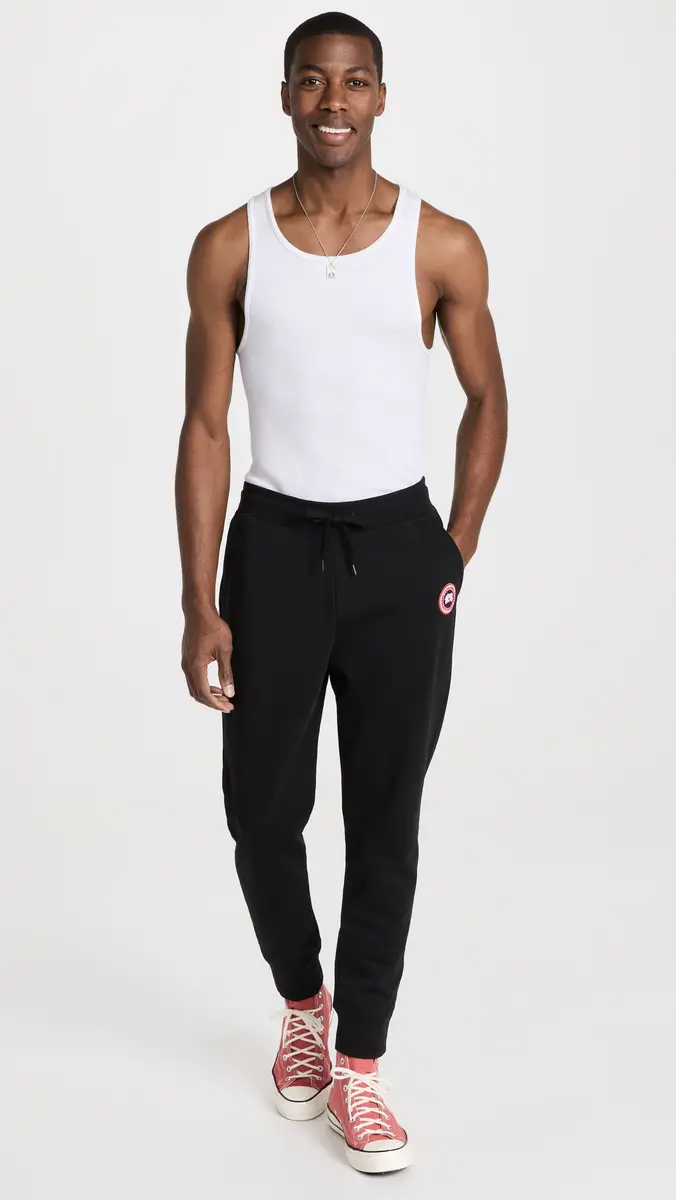 Canada Goose Huron Mens Pants Black | Thumbnail 5