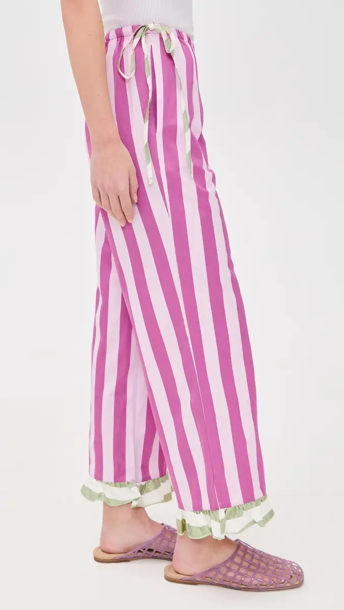 Lisa Says Gah Chelsea Pants Rose Stripe | Thumbnail 5 Lisa Says Gah Chelsea Pants Rose Stripe | Thumbnail 5