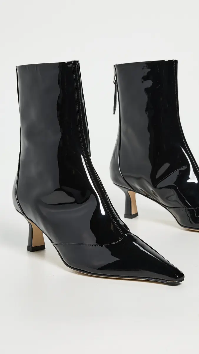 AEYDE Sila Patent Calf Leather Booties Black | Thumbnail 5 AEYDE Sila Patent Calf Leather Booties Black | Thumbnail 5