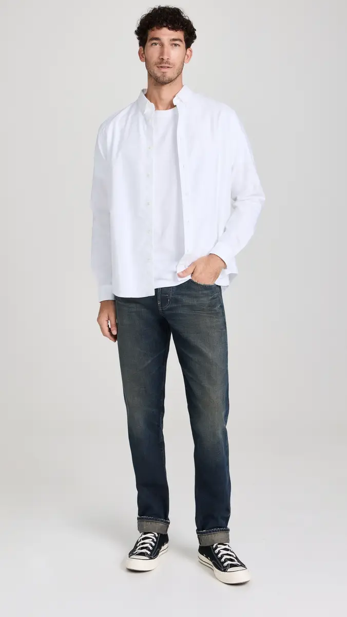 Ag Exclusive Kace Modern Straight Selvedge Jeans 34.25 | Thumbnail 5