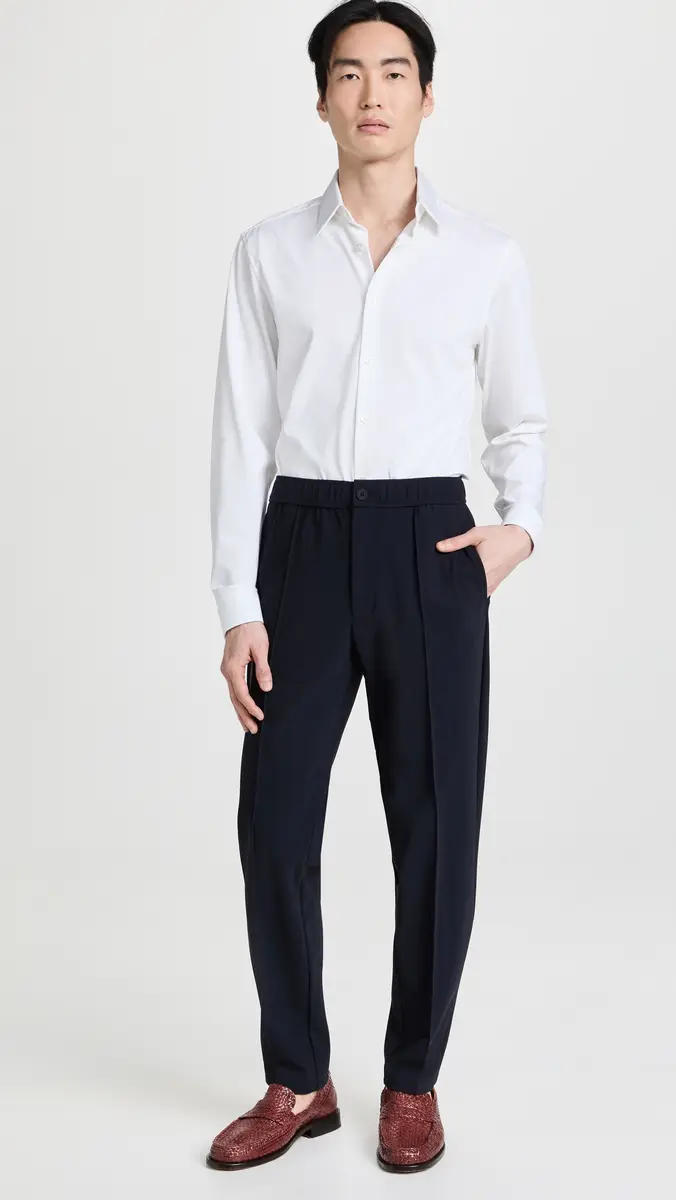Theory Curtis Drawstring Precision Ponte Pants | Thumbnail 5