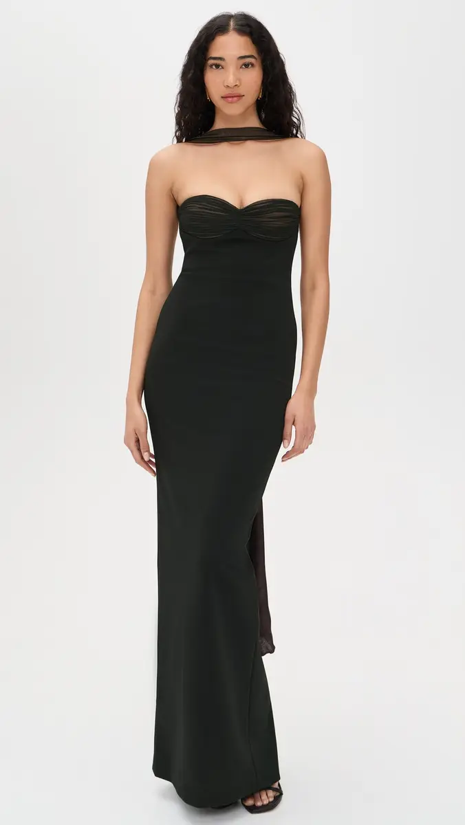 Retrofête Daufine Dress Black | Thumbnail 2