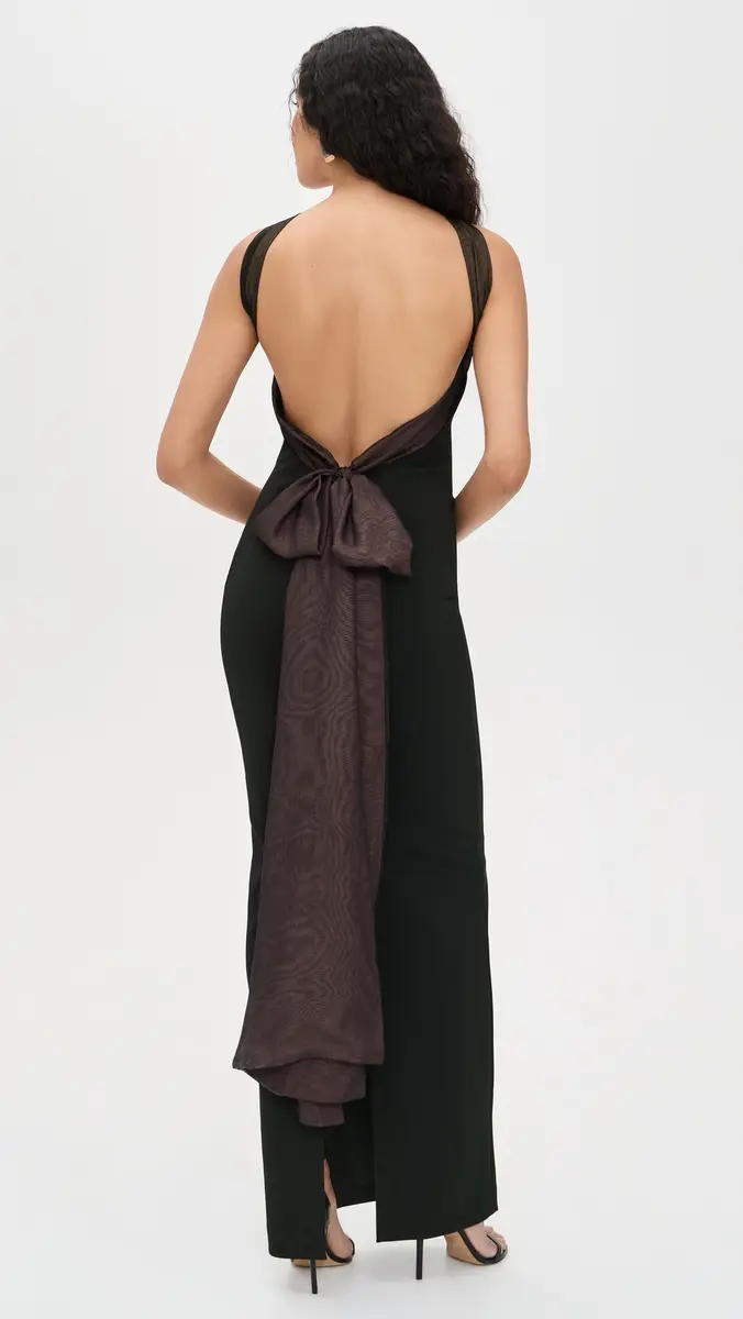 Retrofête Daufine Dress Black | Thumbnail 3