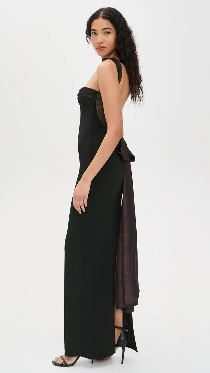 Retrofête Daufine Dress Black | Thumbnail 4