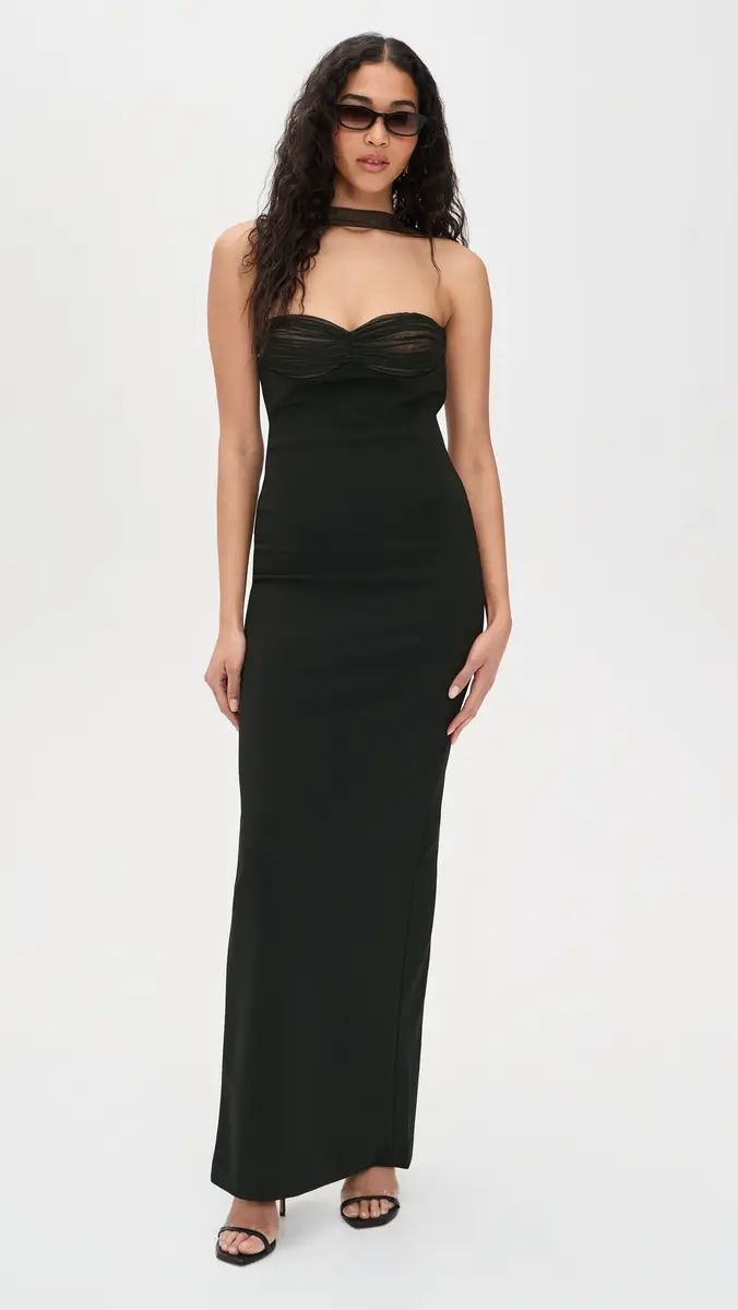 Retrofête Daufine Dress Black | Thumbnail 5