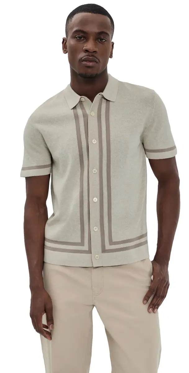 RAILS Leo Shirt Driftwood Melange | Image 1 RAILS Leo Shirt Driftwood Melange | Image 1