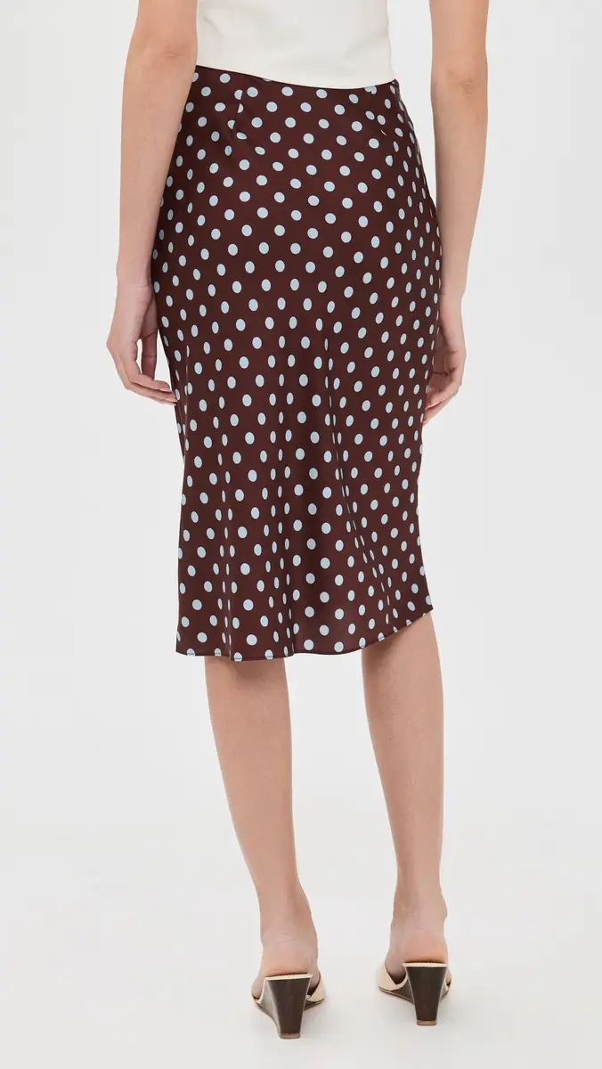 POSSE Leo Skirt Chocolate Polka Dot | Thumbnail 3 POSSE Leo Skirt Chocolate Polka Dot | Thumbnail 3