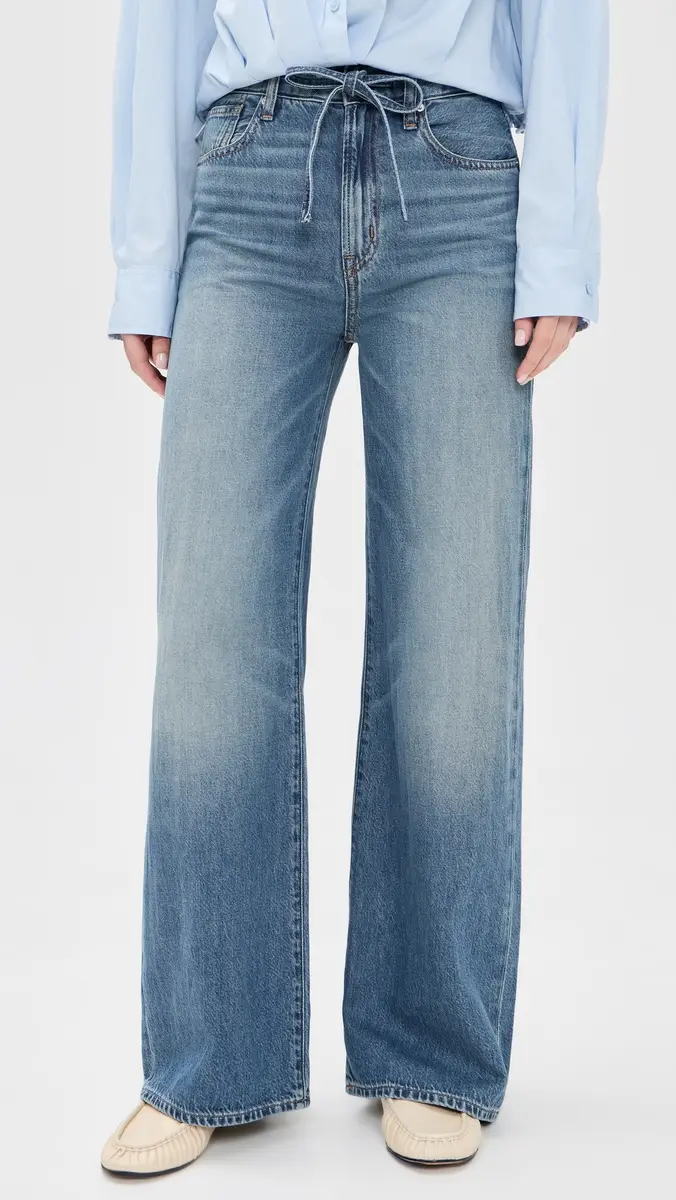 Madewell The Ultimate Wide-Leg Jean in Airy Denim Pickett Wash | Thumbnail 2 Madewell The Ultimate Wide-Leg Jean in Airy Denim Pickett Wash | Thumbnail 2