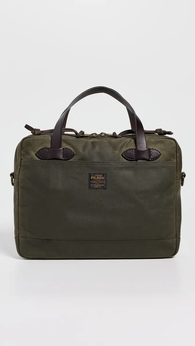 Filson Tin Cloth Compact Briefcase | Thumbnail 2 Filson Tin Cloth Compact Briefcase | Thumbnail 2