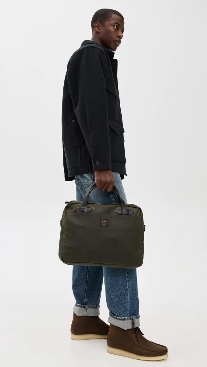 Filson Tin Cloth Compact Briefcase | Thumbnail 3 Filson Tin Cloth Compact Briefcase | Thumbnail 3