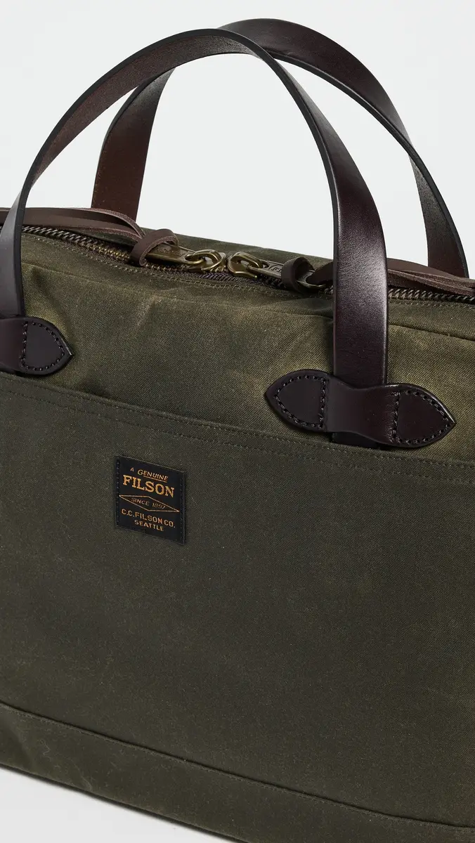 Filson Tin Cloth Compact Briefcase | Thumbnail 6 Filson Tin Cloth Compact Briefcase | Thumbnail 6