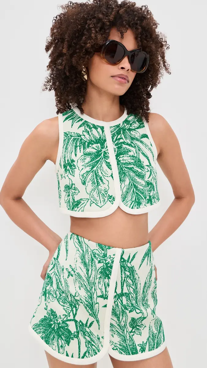 Alexis Ola Top Verde Palm | Thumbnail 2 Alexis Ola Top Verde Palm | Thumbnail 2