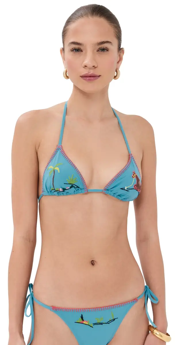 STAUD ido Bikini Top Riviera Cove | Image 1 STAUD ido Bikini Top Riviera Cove | Image 1