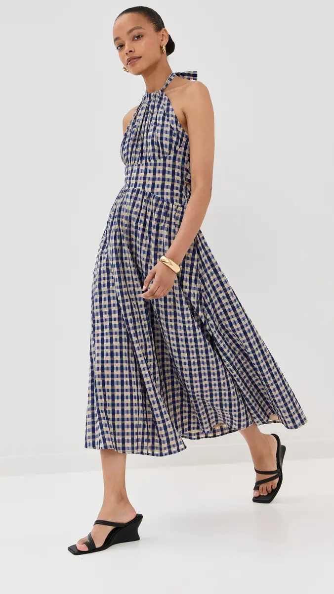 Rosie Assoulin Halter In The Name of Love Dress | Thumbnail 2 Rosie Assoulin Halter In The Name of Love Dress | Thumbnail 2