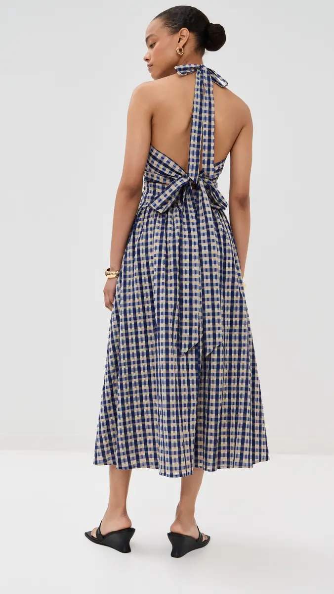 Rosie Assoulin Halter In The Name of Love Dress | Thumbnail 3 Rosie Assoulin Halter In The Name of Love Dress | Thumbnail 3