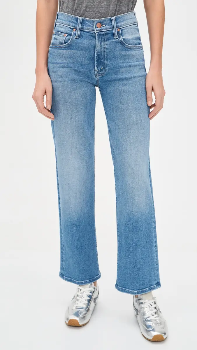 Mother The Mid Rise Rambler Zip Ankle Jeans | Thumbnail 2 Mother The Mid Rise Rambler Zip Ankle Jeans | Thumbnail 2