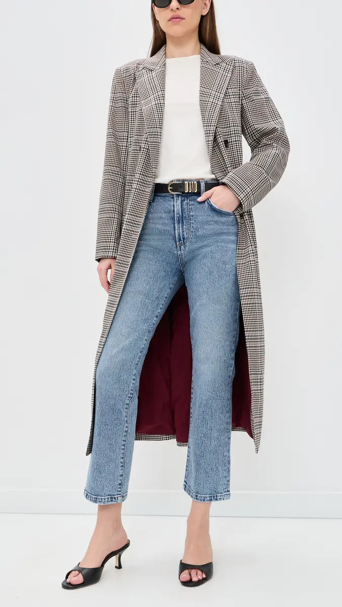 Favorite Daughter The Dot Mid Rise Straight Ankle Jeans | Thumbnail 5 Favorite Daughter The Dot Mid Rise Straight Ankle Jeans | Thumbnail 5