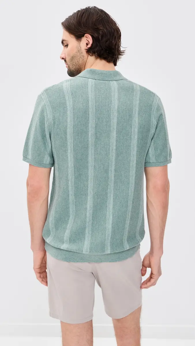 Marine Layer Liam Sweater Polo | Thumbnail 3 Marine Layer Liam Sweater Polo | Thumbnail 3