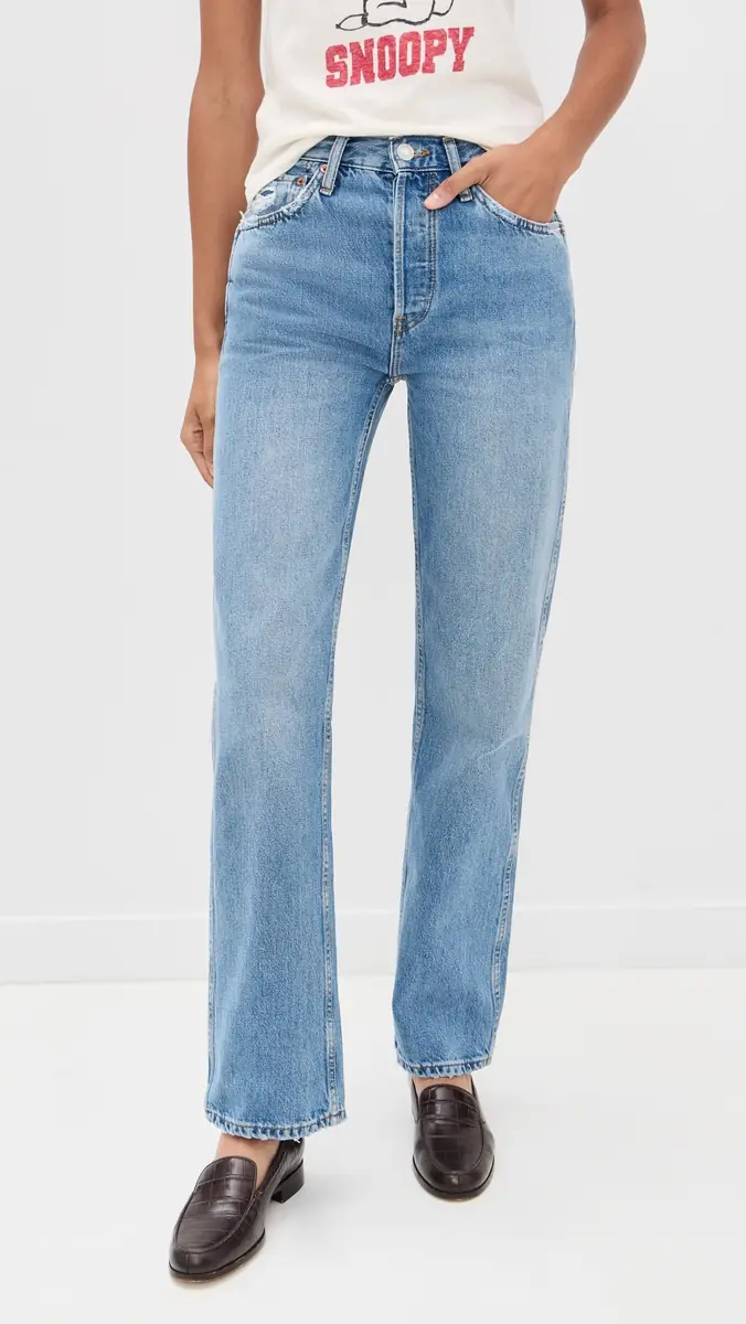 RE/DONE 90s High Rise Loose Jeans | Thumbnail 2 RE/DONE 90s High Rise Loose Jeans | Thumbnail 2