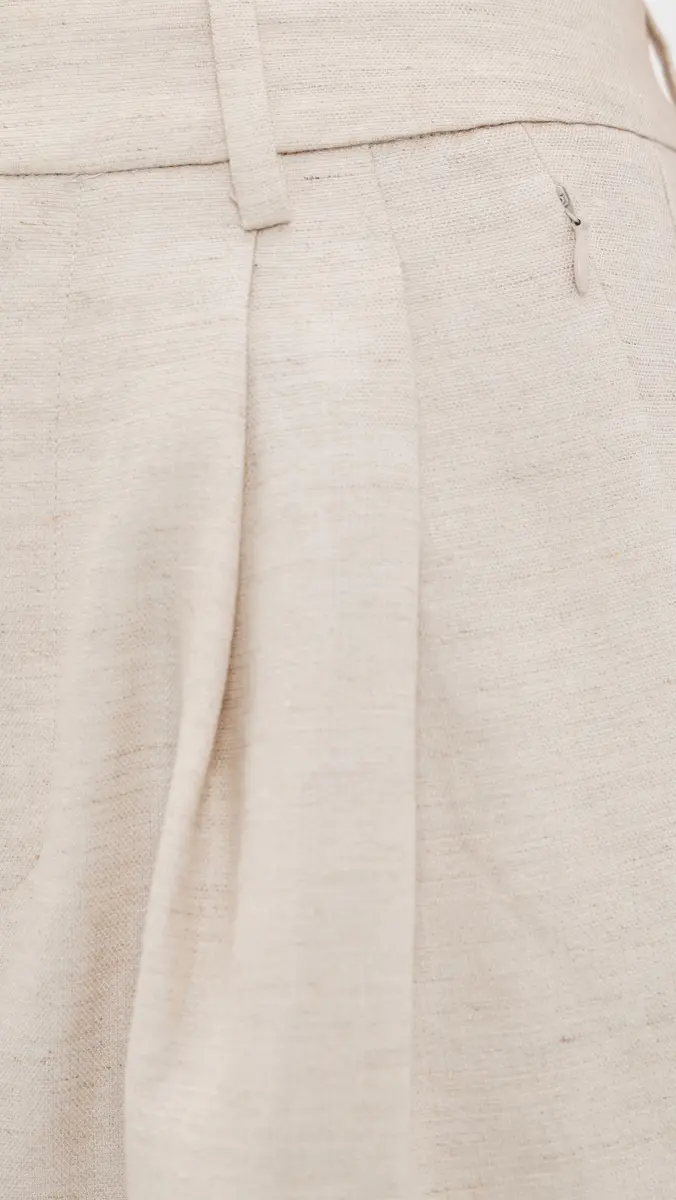 GOOD AMERICAN Linen Blend Trousers | Thumbnail 6