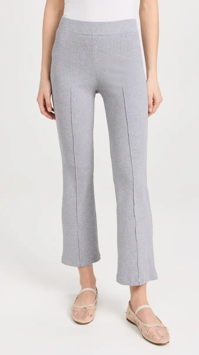 DONNI. DONNI. Rib Kick Flare Trousers | Thumbnail 2 DONNI. DONNI. Rib Kick Flare Trousers | Thumbnail 2