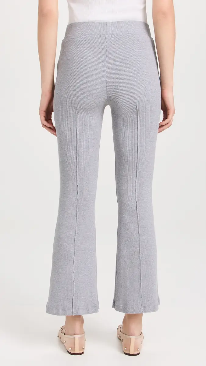 DONNI. DONNI. Rib Kick Flare Trousers | Thumbnail 3 DONNI. DONNI. Rib Kick Flare Trousers | Thumbnail 3