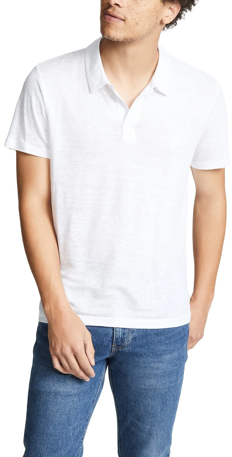Linen Pyramid Polo Shirt Linen Pyramid Polo Shirt