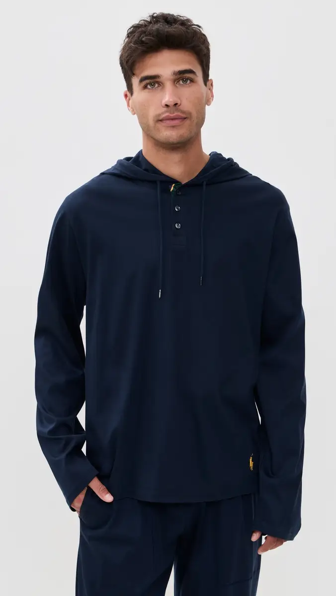 Polo Ralph Lauren Underwear Mercerized Cotton Hoodie | Thumbnail 2 Polo Ralph Lauren Underwear Mercerized Cotton Hoodie | Thumbnail 2