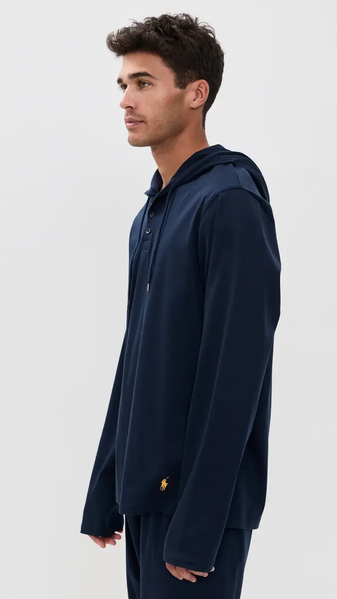 Polo Ralph Lauren Underwear Mercerized Cotton Hoodie | Thumbnail 4 Polo Ralph Lauren Underwear Mercerized Cotton Hoodie | Thumbnail 4