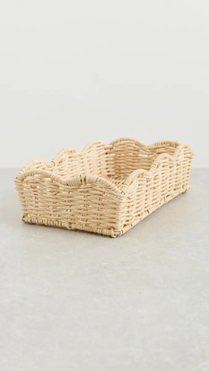 Weezie Rattan Tray | Thumbnail 2