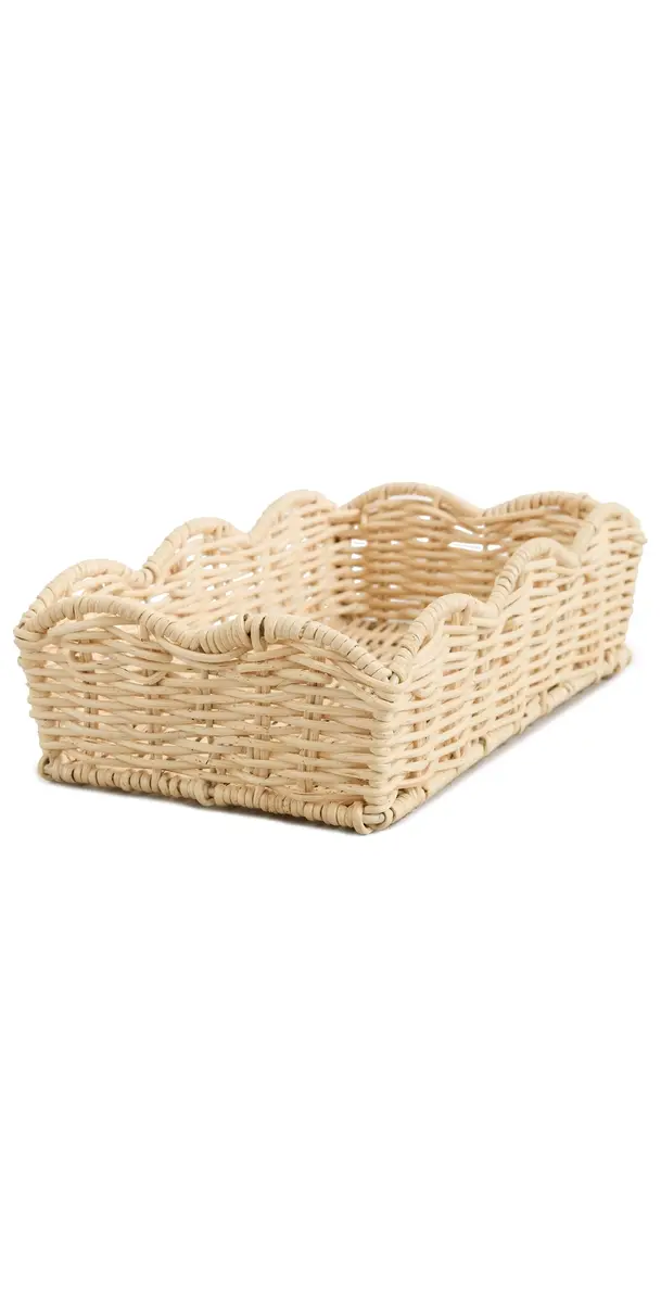 Weezie Rattan Tray Natural One Size | Image 1 Weezie Rattan Tray Natural One Size | Image 1