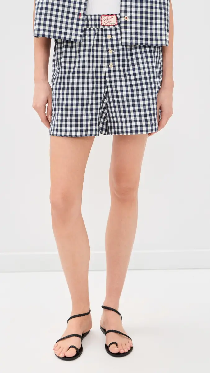 Marine Layer Poplin Boxer Shorts | Thumbnail 2 Marine Layer Poplin Boxer Shorts | Thumbnail 2