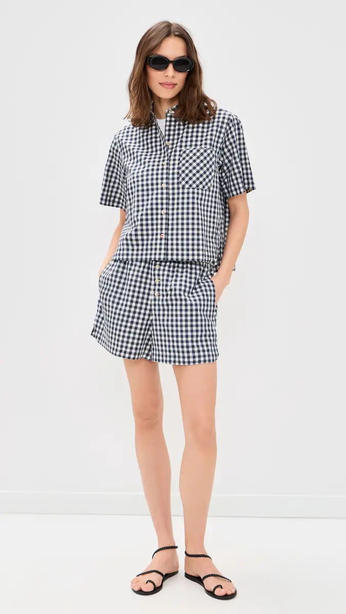 Marine Layer Poplin Boxer Shorts | Thumbnail 5 Marine Layer Poplin Boxer Shorts | Thumbnail 5