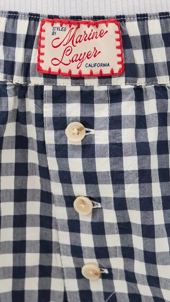 Marine Layer Poplin Boxer Shorts | Thumbnail 6 Marine Layer Poplin Boxer Shorts | Thumbnail 6